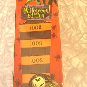 RARE Halloween Jenga with Haunted Dice